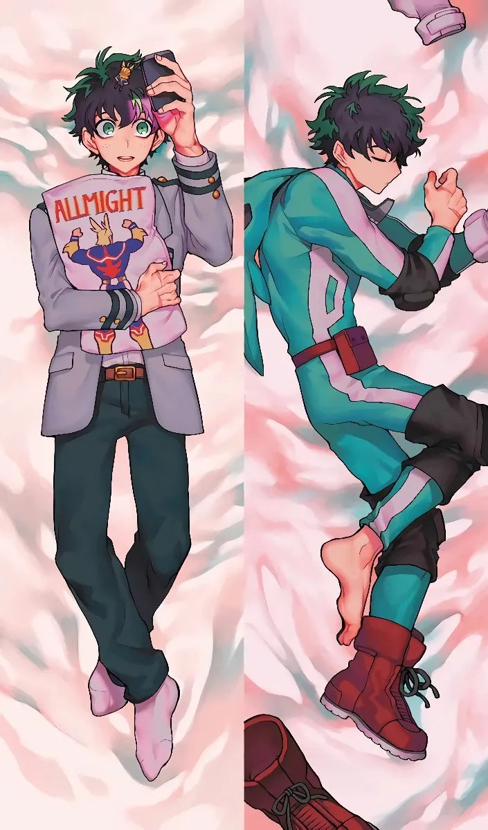 Cojin Dakimakura  Izuku Midoriya Deku  2 Lados+ Relleno 150x50 cm