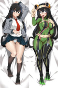 My Hero Academia Tsuyu1 Dakimakura 2 Lados + Relleno 150x50 cm